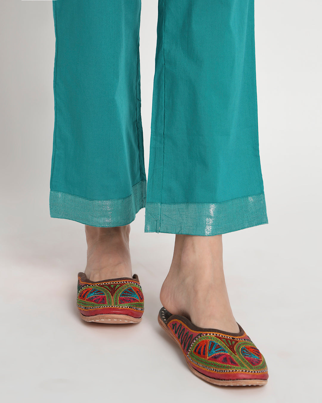 Green Gleam Elegance Reimagined Gala Co-ord Set