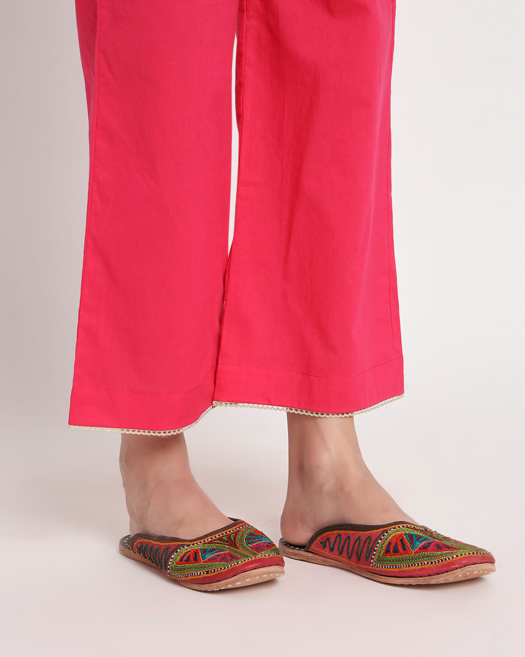 Queen's Gulabi Whimsy Gala Flared Co-ord Set