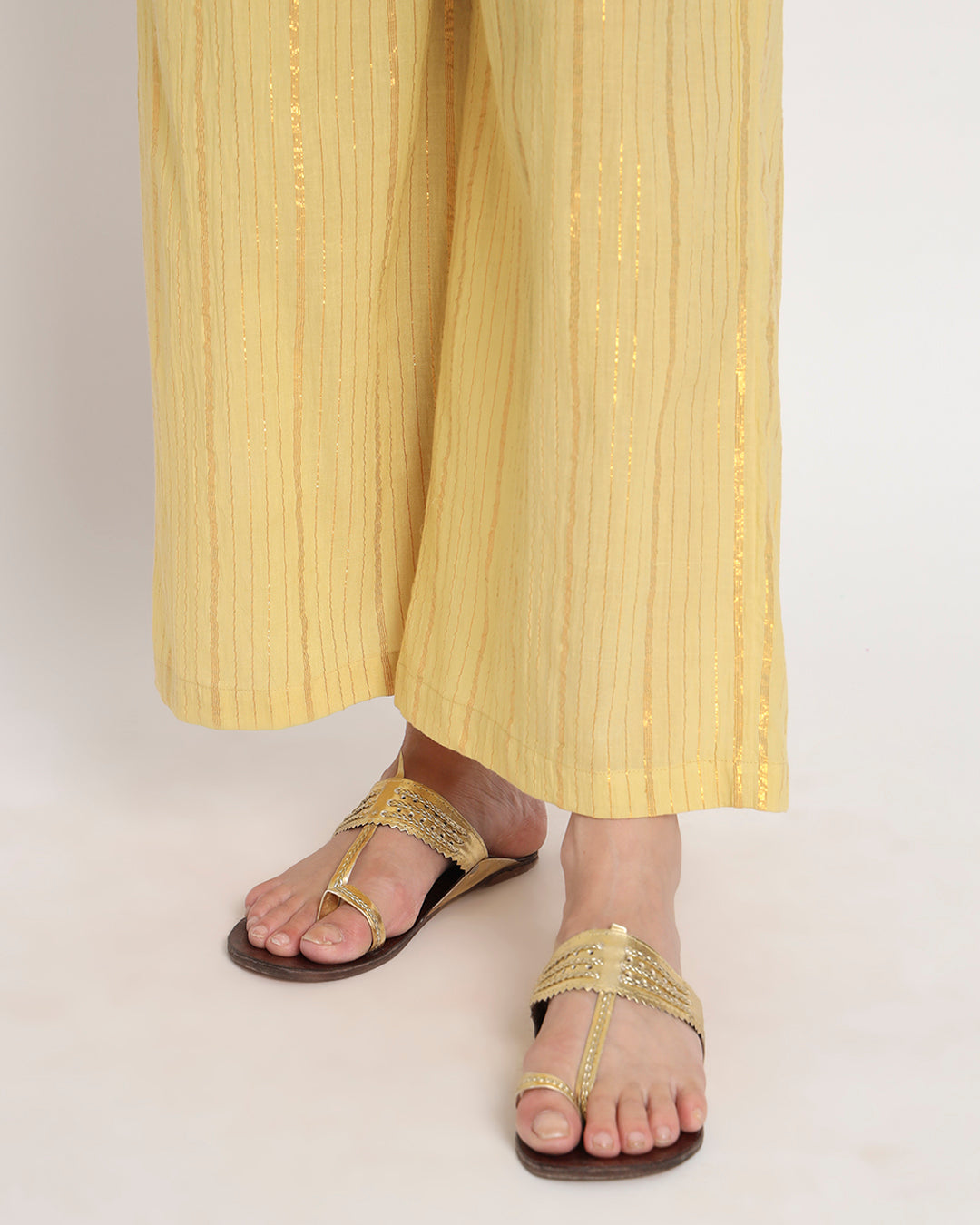 Summer Yellow Glisten Glamour Gala Co-ord Set