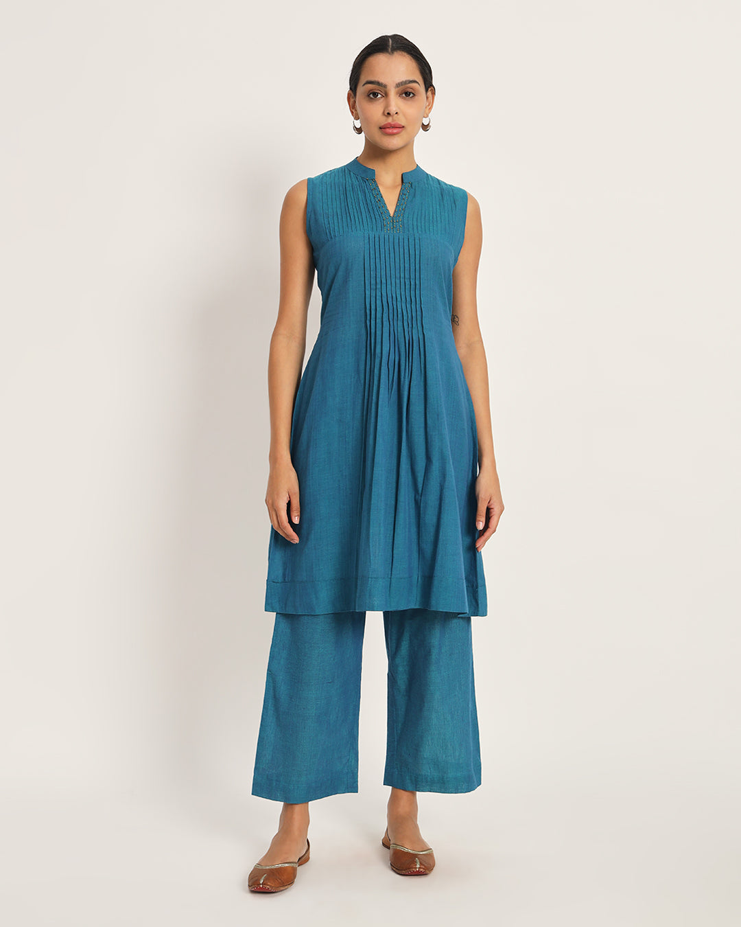 Pangong Blue Co-ord Set