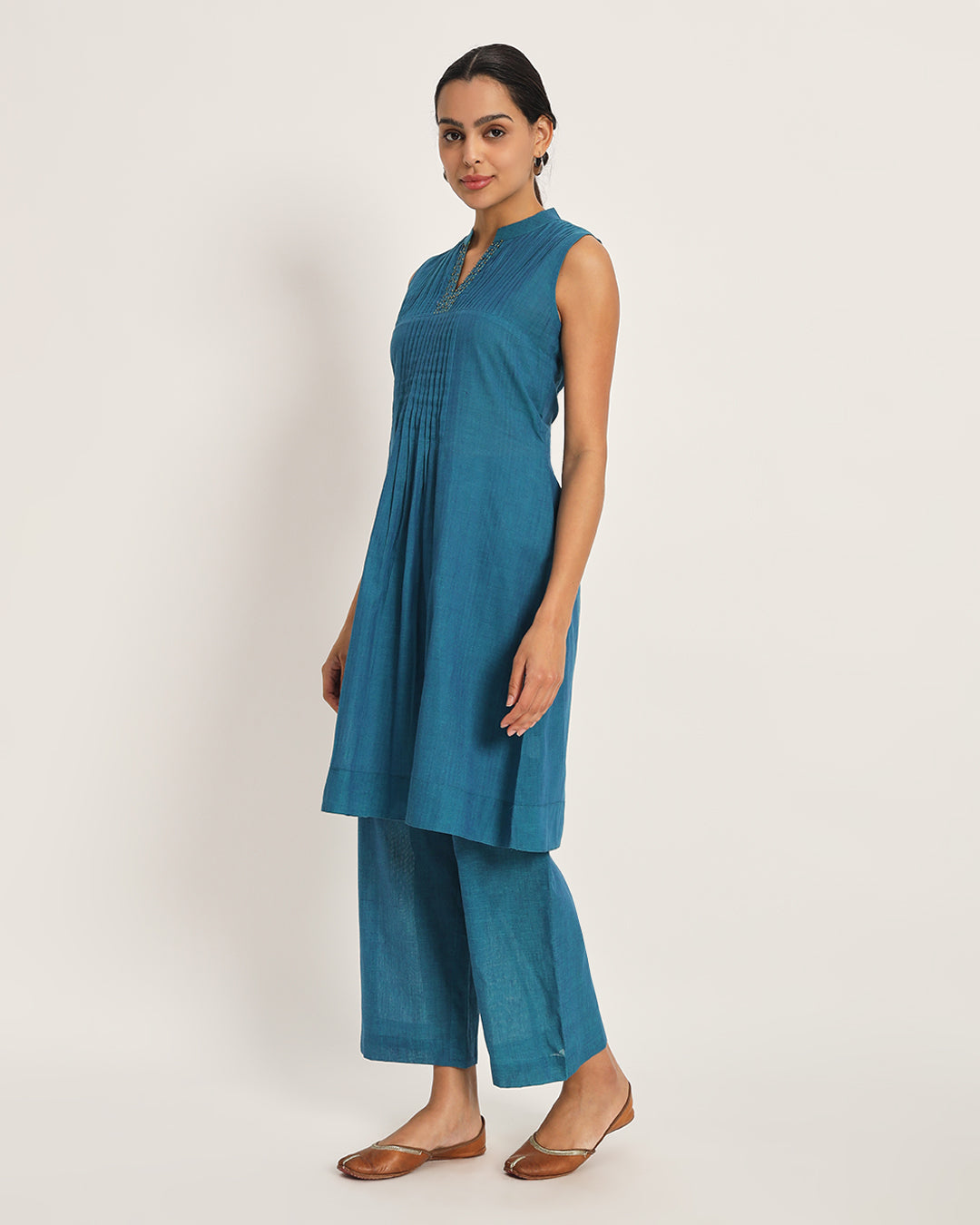 Pangong Blue Co-ord Set