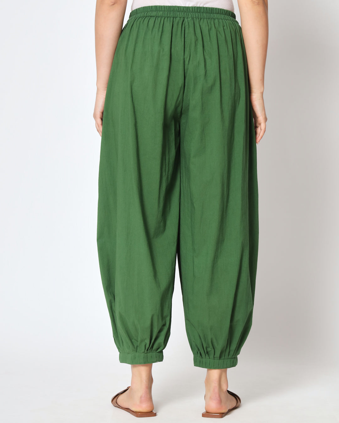 Greening Spring Pleated Salwar