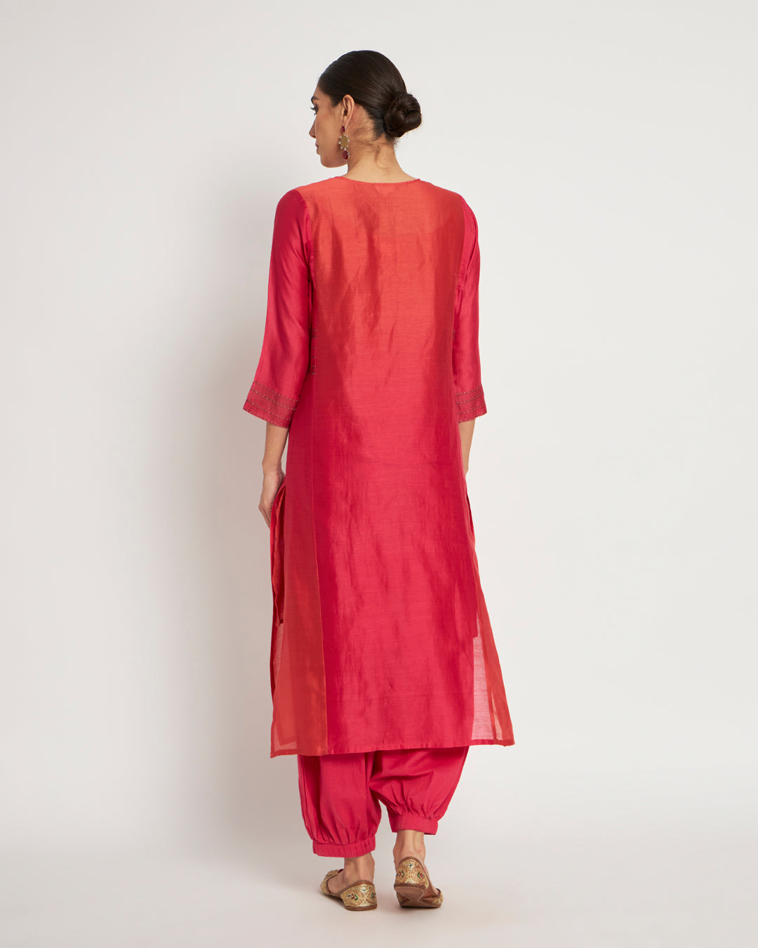 Exotic Ombre Festive Chanderi Co-ord Set