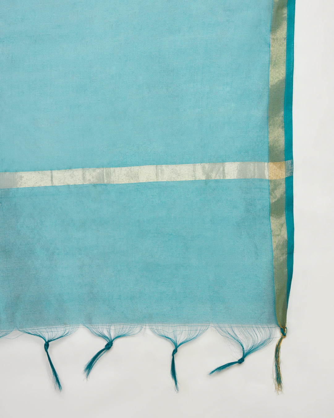 Set of 3- Alpine Ombre Festive Embellished Chanderi Set
