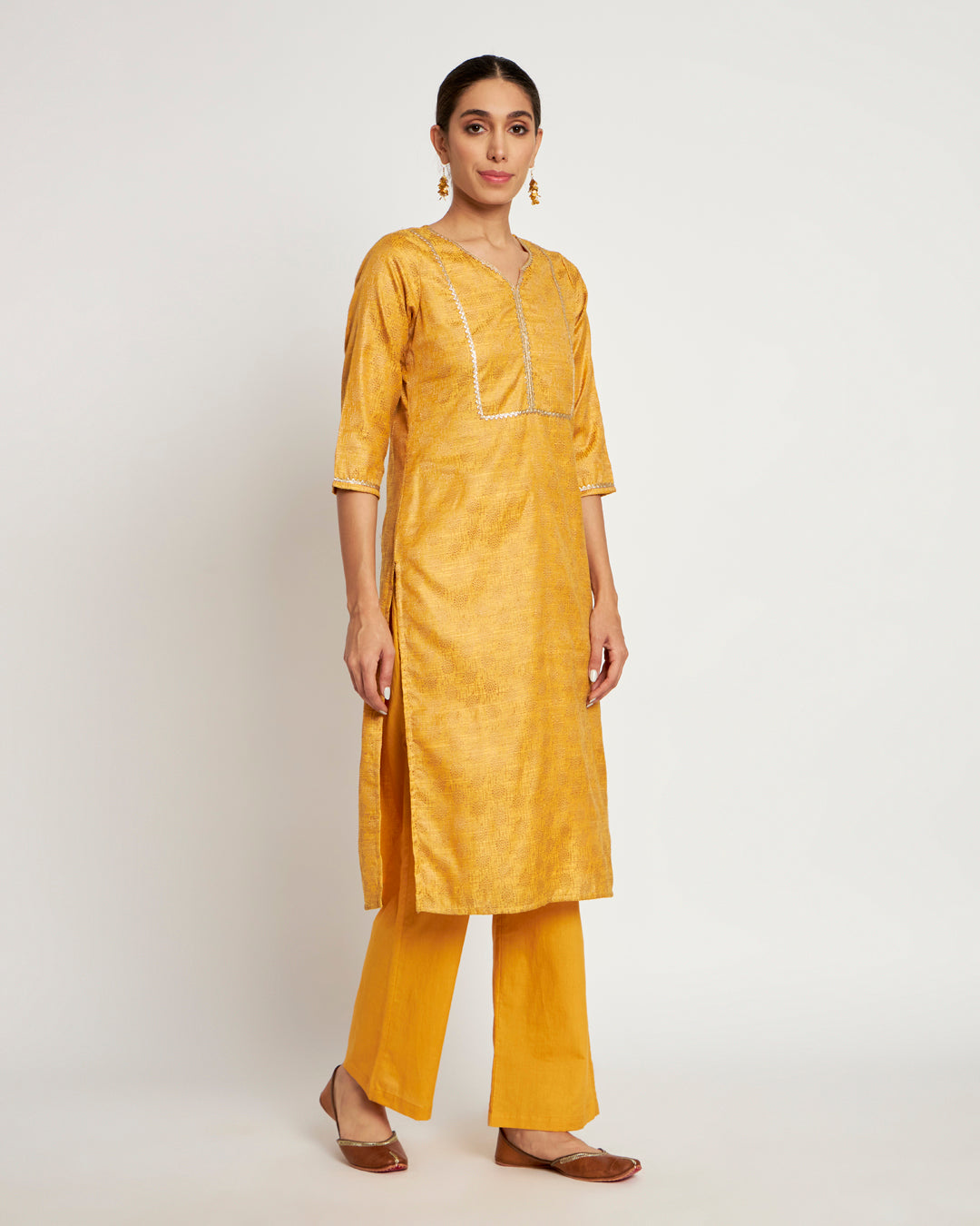 Lily Gilded Festive Chanderi Co-ord Set