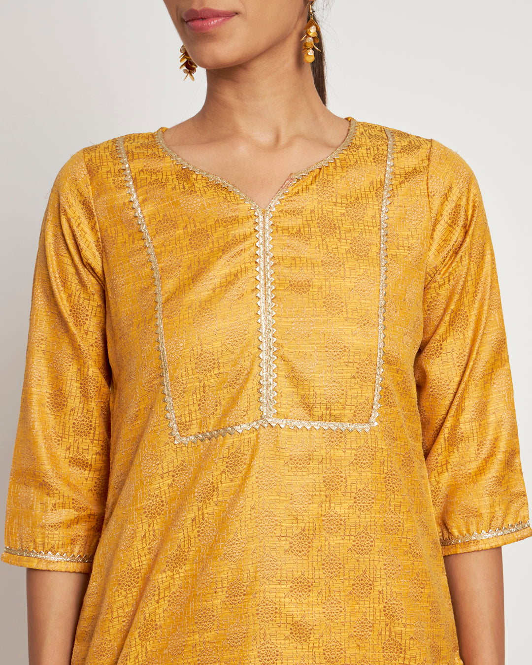 Lily Gilded Festive Chanderi Co-ord Set