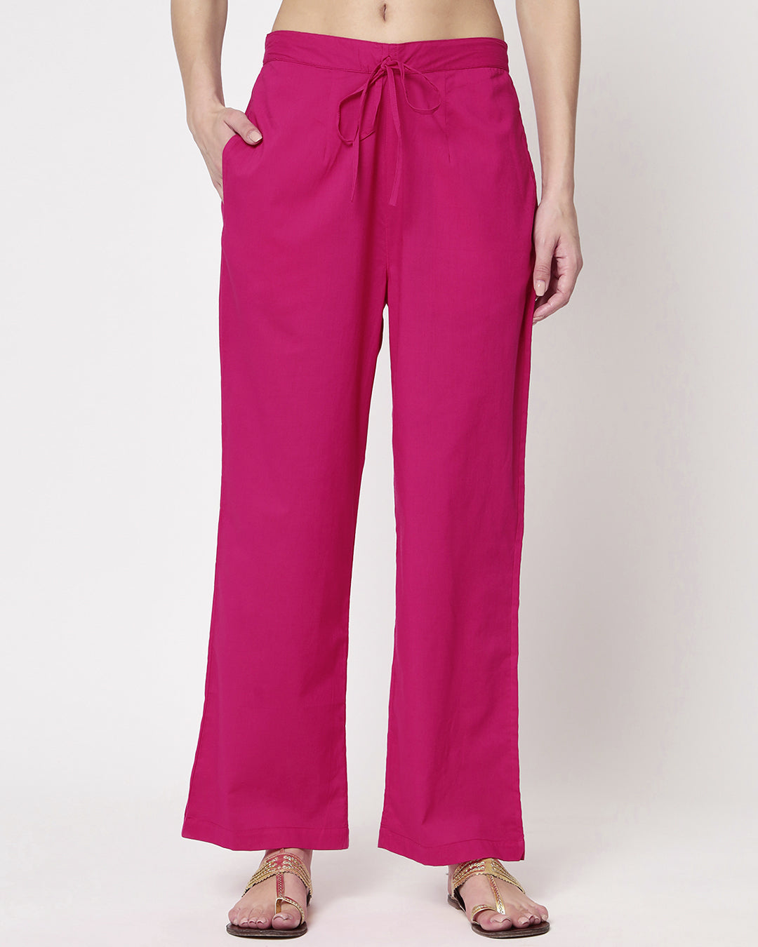 Queen's Gulabi Straight Pants