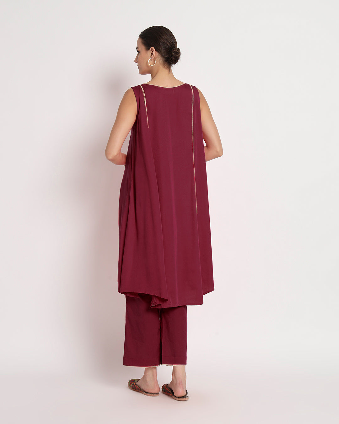Russet Red Whimsy Gala Flared Co-ord Set