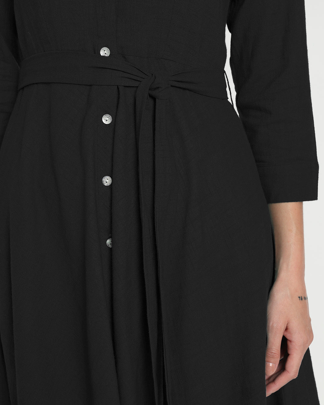 Classic Black Knots & Knots Dress
