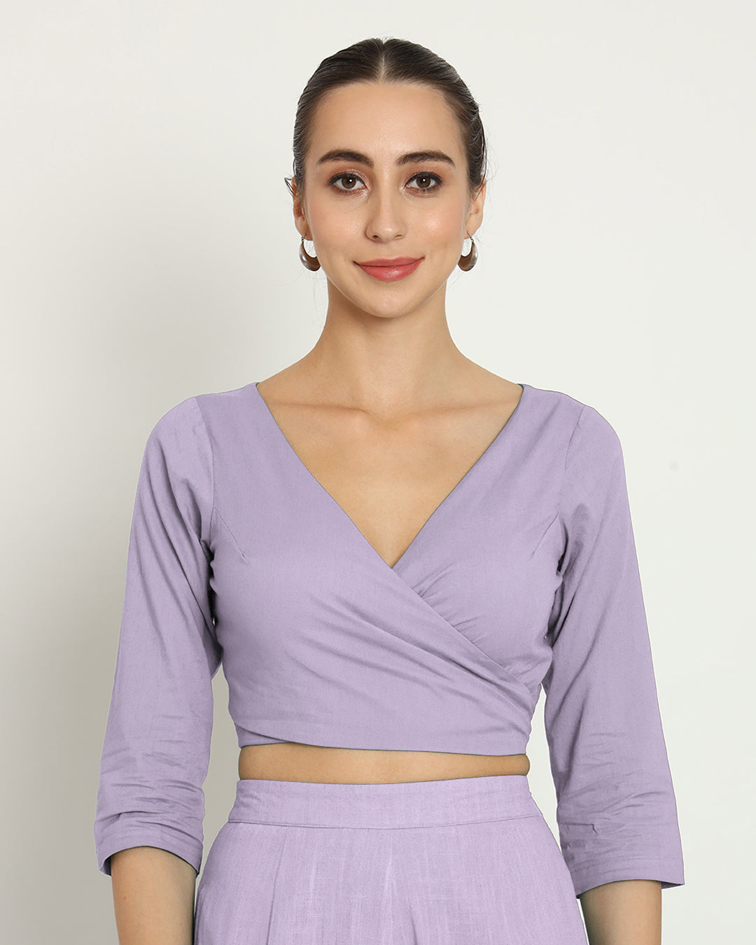 Lilac Knotty By Nature Blouse
