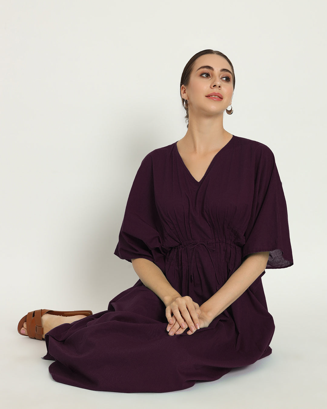 Plum Passion Kaftan Starry Nightdress