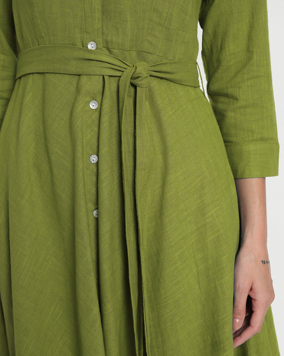 Sage Green Knots & Knots Dress