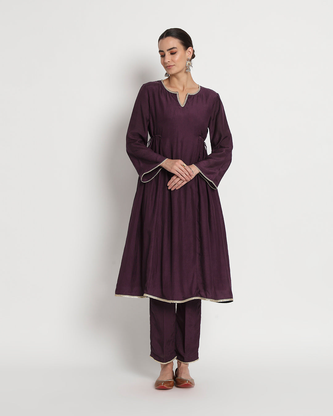 Plum Passion Lace Flourish Gala Co-ord Set