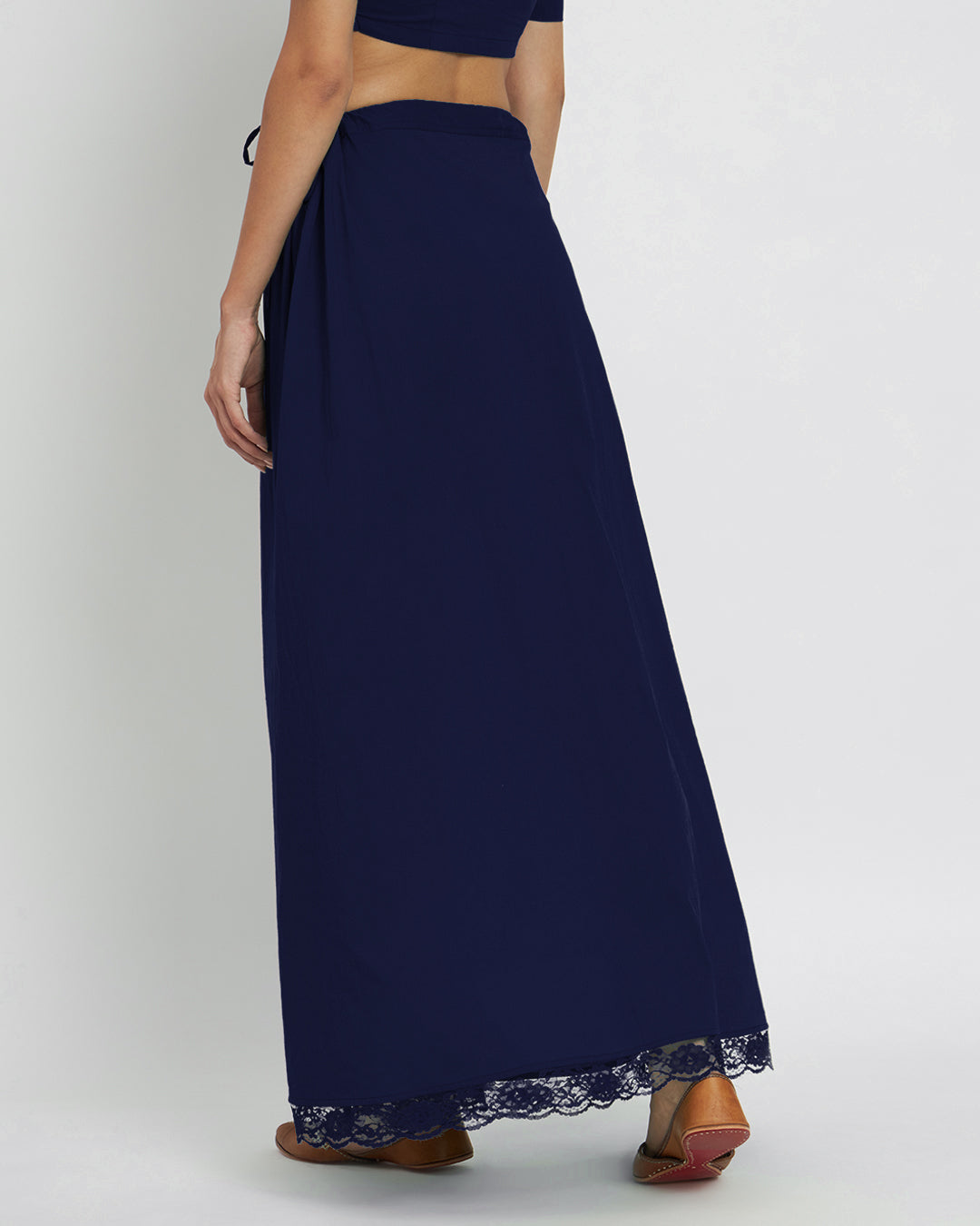 Midnight Blue Lace Medley Peekaboo Petticoat