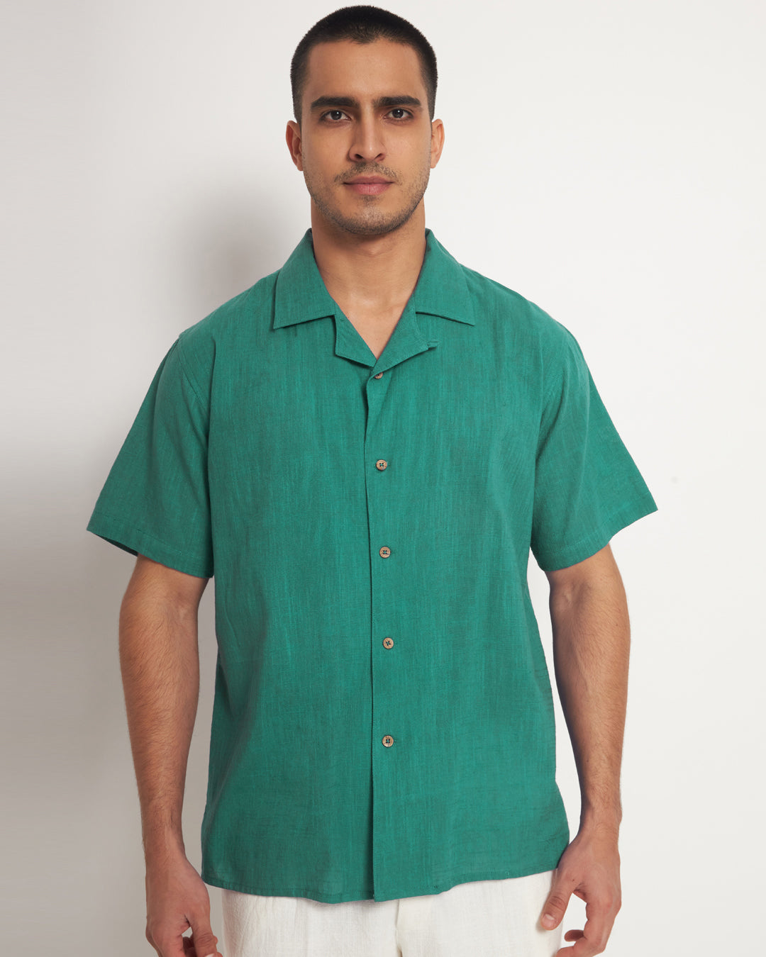 Classic Valley Vista Men's Half Sleeves Shirt