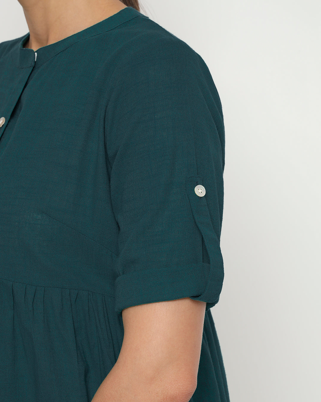 Deep Teal Beloved Breeze Band Dress