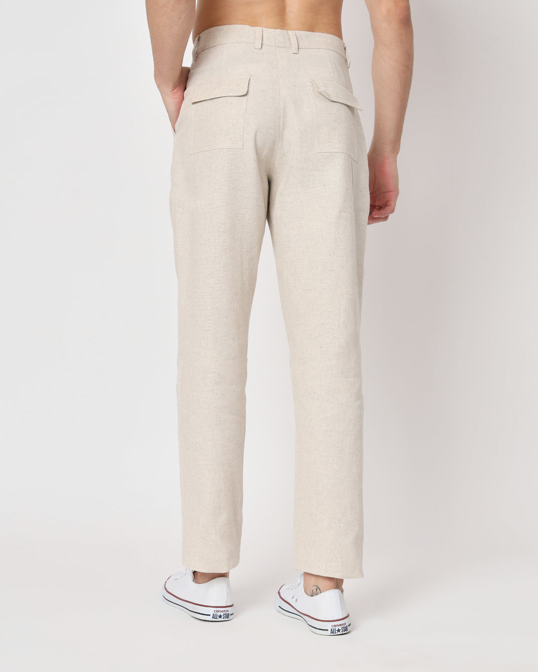 Comfy Ease Beige Men's Pants