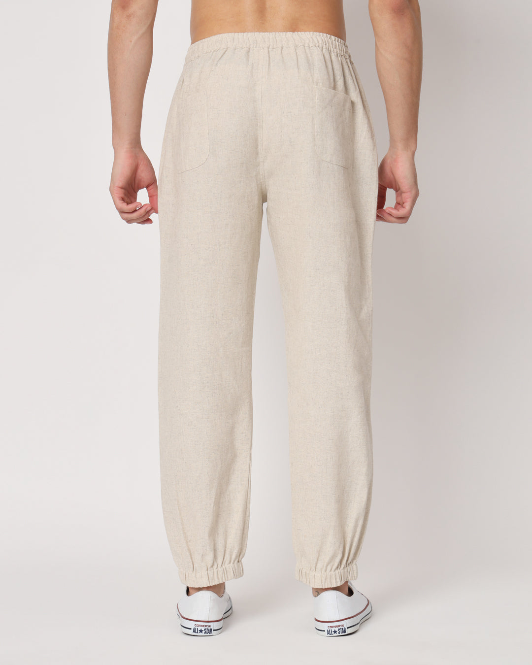 Flex Relax Men's Beige Jog Pants