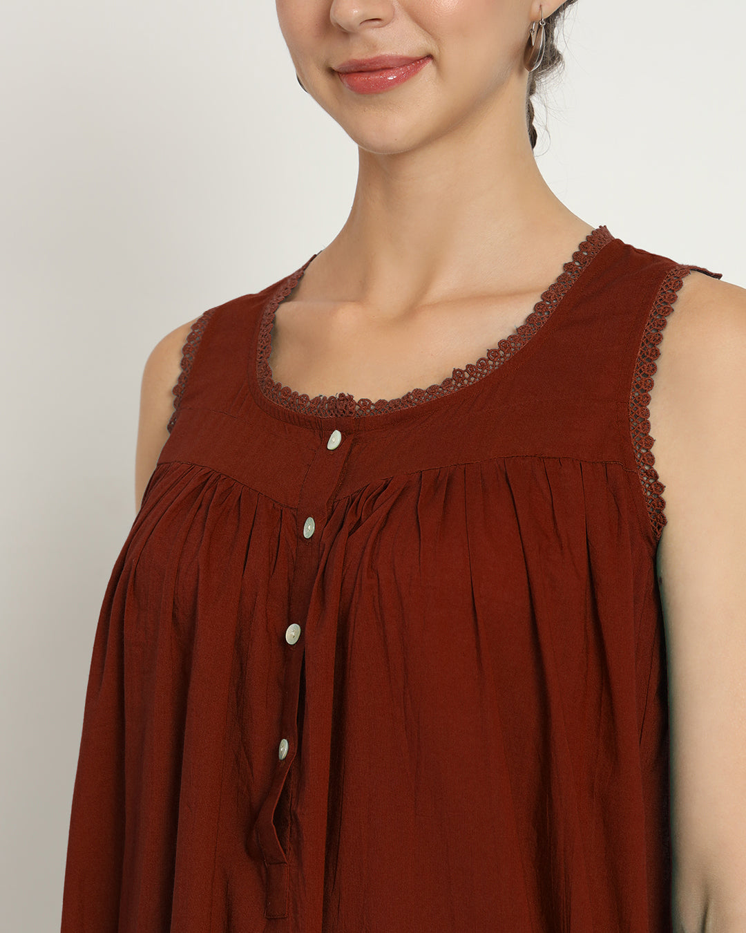 Russet Red Moonlight Mirage Nightdress