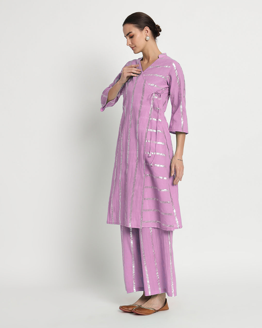 Iris Pink Glisten Glam Gala Co-ord Set