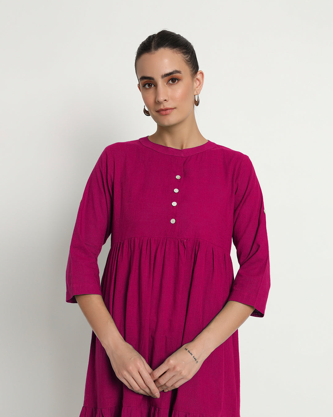 Queen's Gulabi Beloved Breeze Band Dress