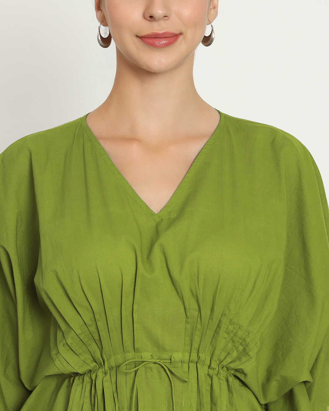 Sage Green Kaftan Starry Nightdress