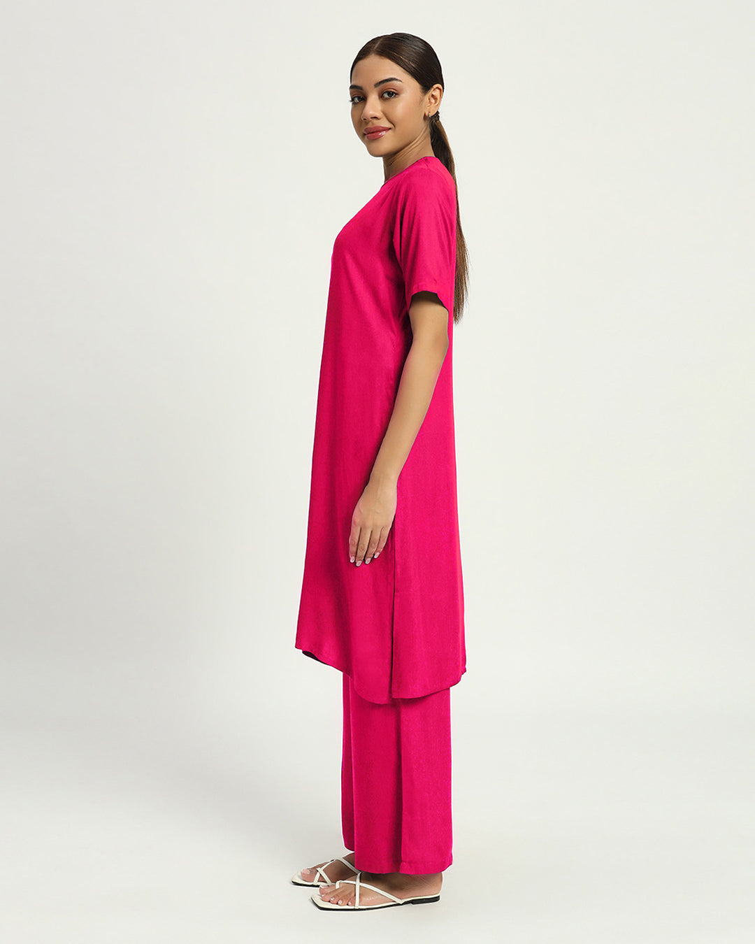 Queen's Gulabi Everyday Radiant Glow Co-ord Set