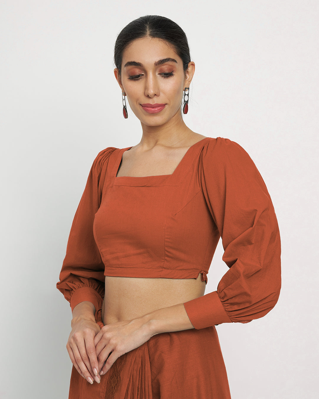 Blush In Love Squared Sleekness Blouse