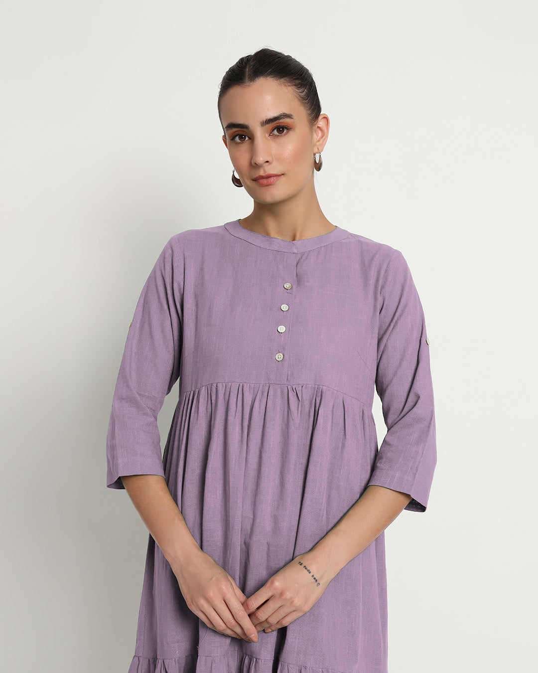 Iris Pink Beloved Breeze Band Dress