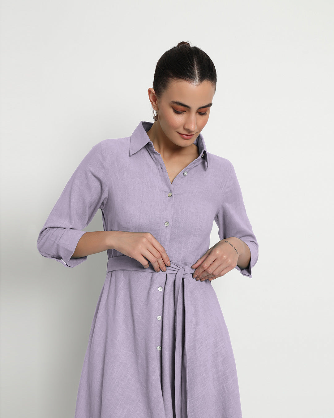Lilac Knots & Knots Dress