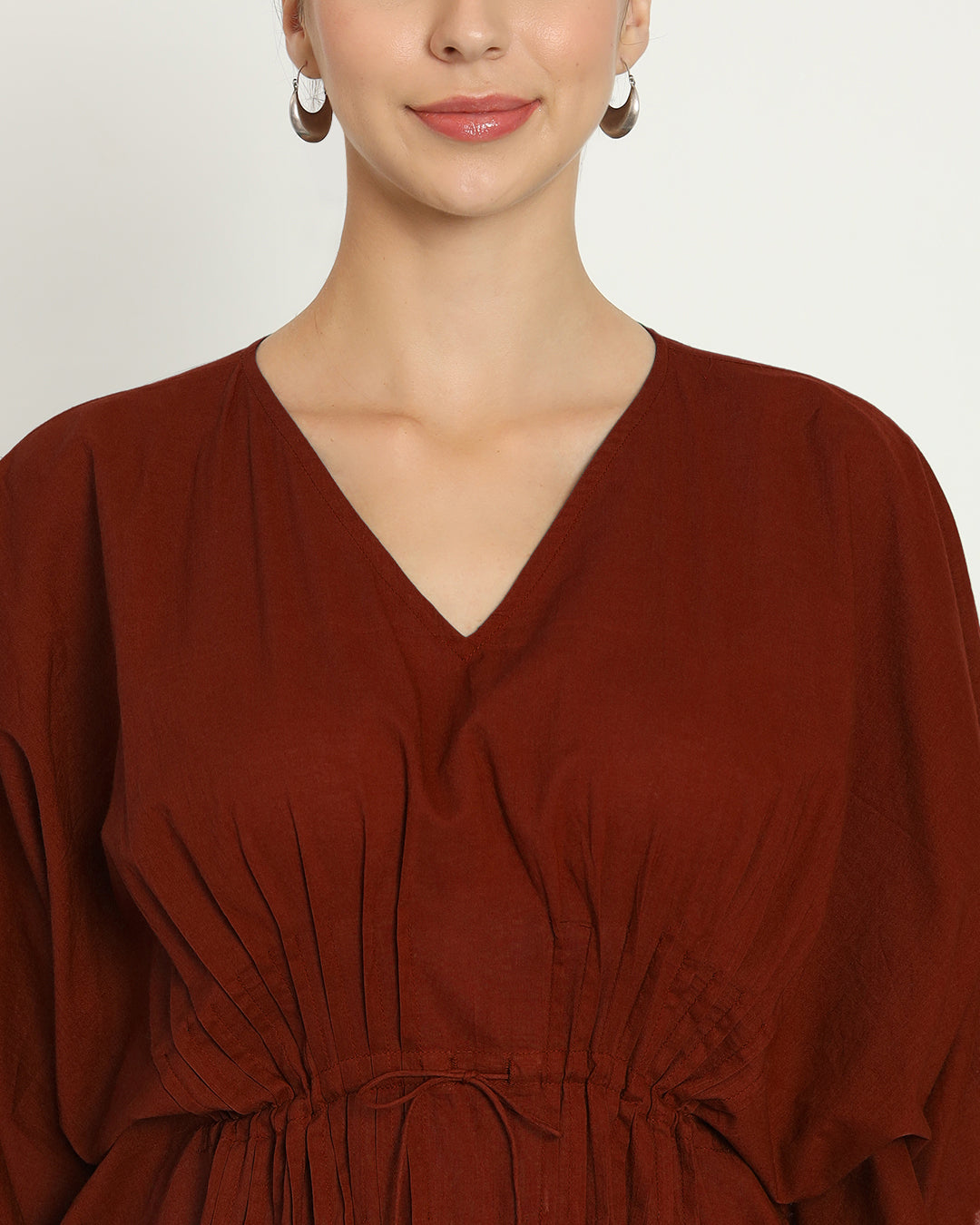 Russet Red Kaftan Starry Nightdress