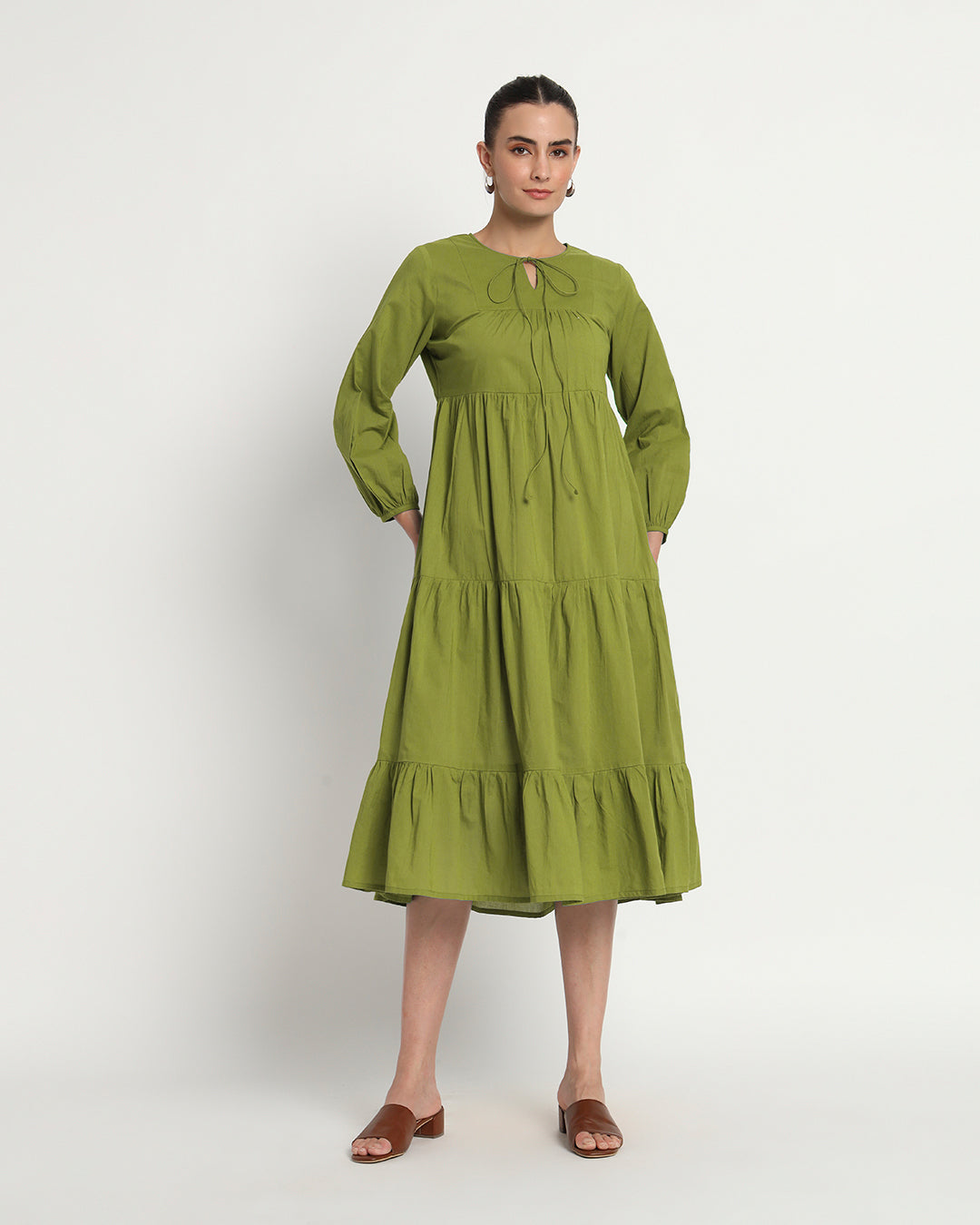 Sage Green Joyful Journey Maxi Dress
