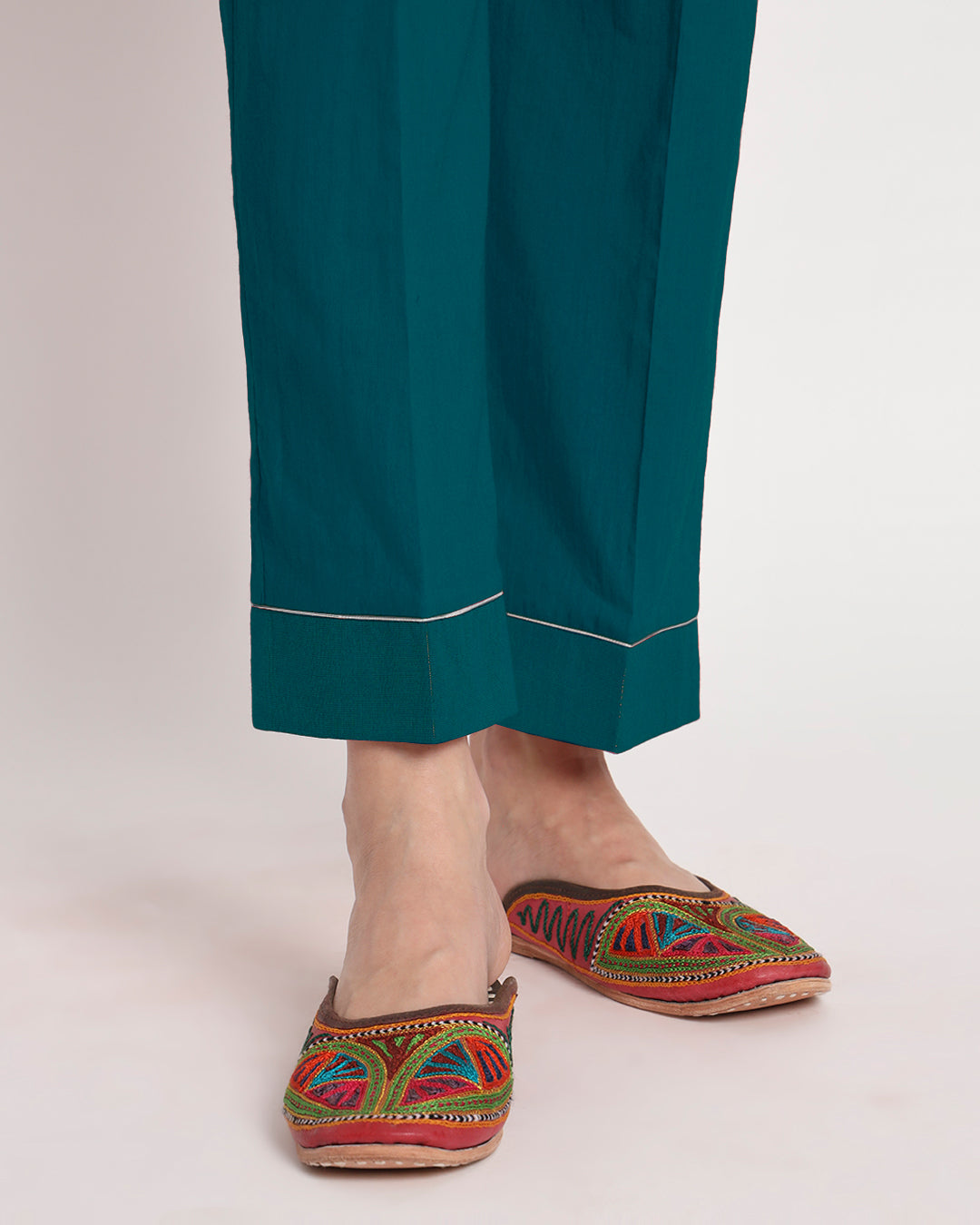Deep Teal Revival Gala Co-ord Set