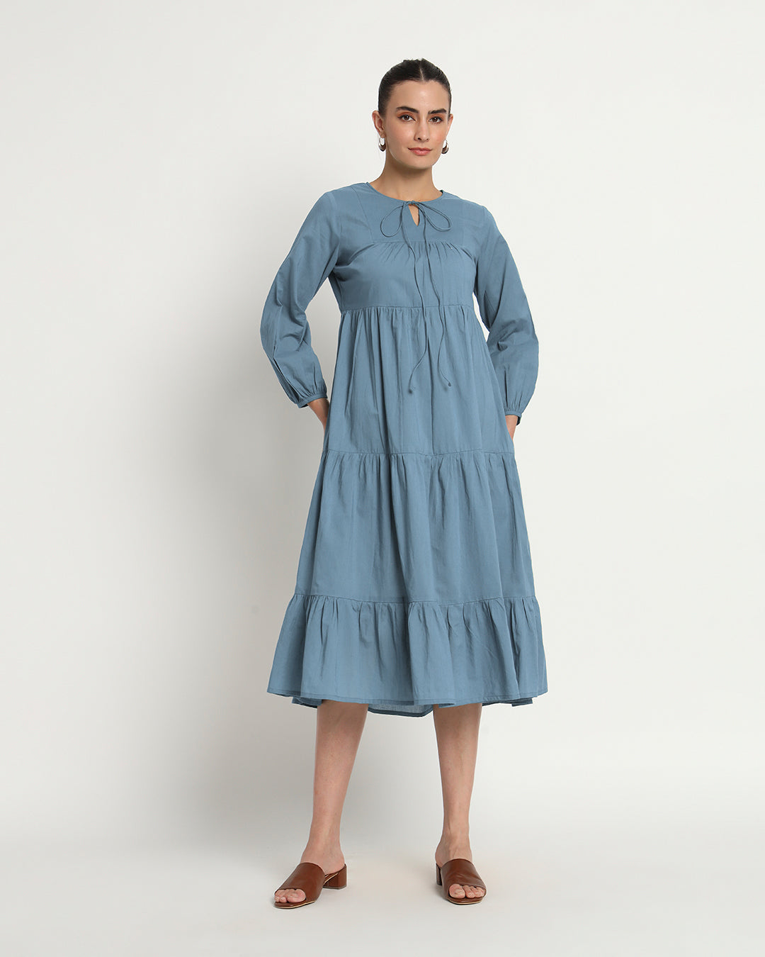 Blue Dawn Joyful Journey Maxi Dress