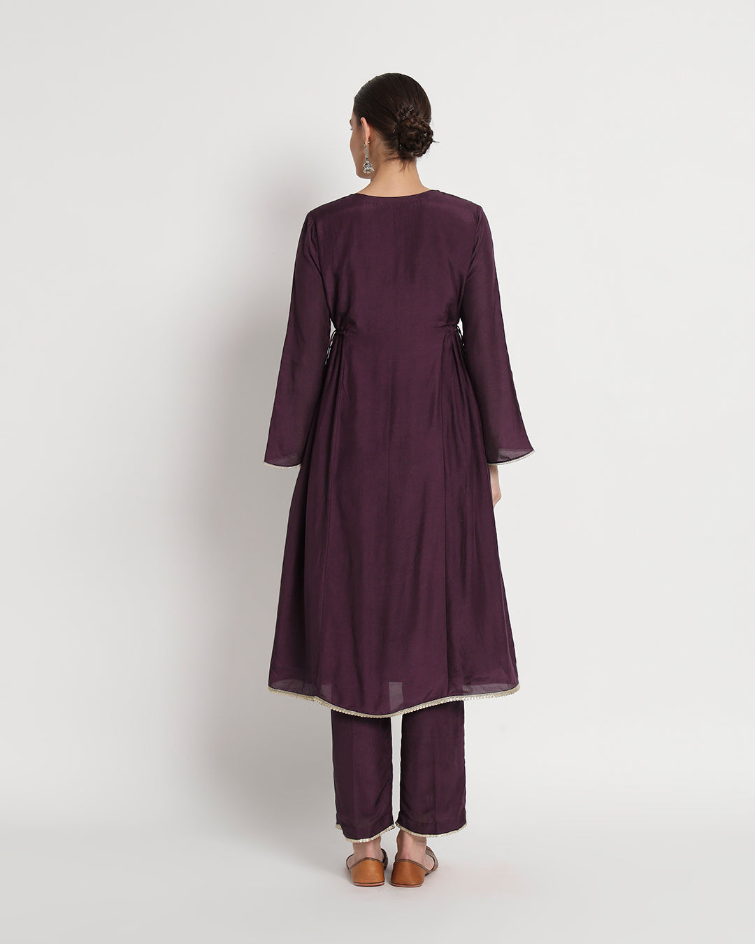 Plum Passion Lace Flourish Gala Co-ord Set