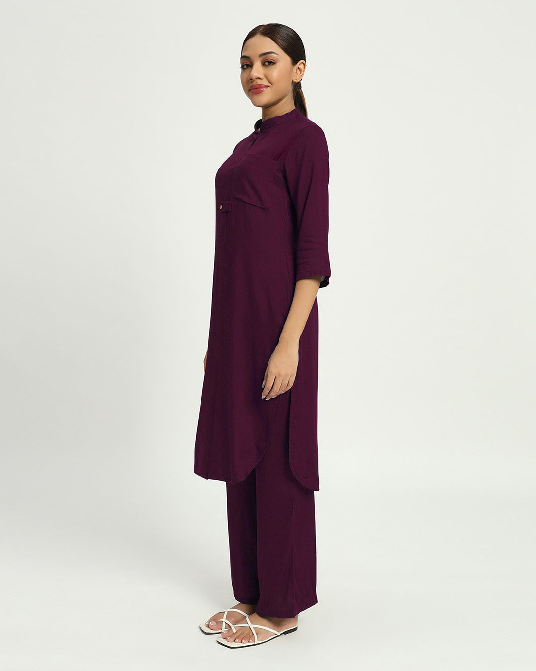 Plum Passion Everyday Pristine Path Co-ord Set