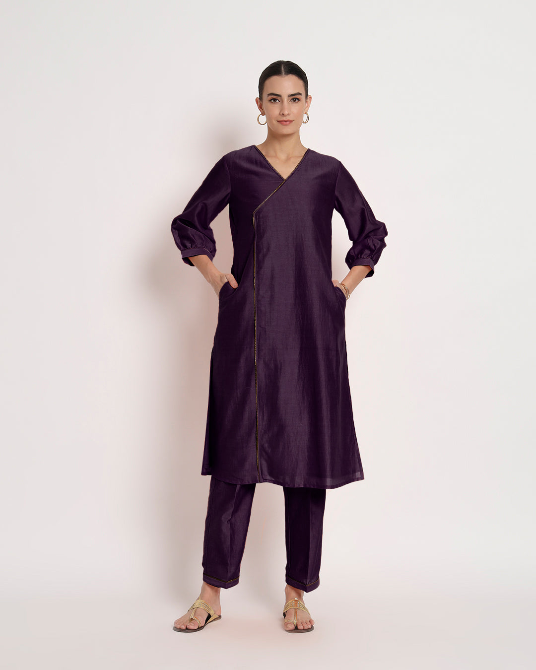 Plum Passion Vintage Gala Co-ord Set