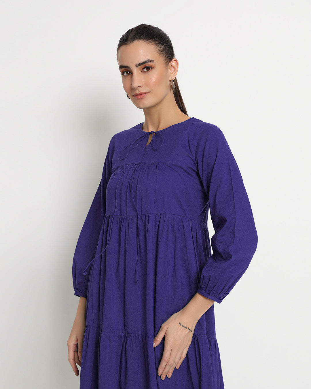 Aurora Purple Joyful Journey Maxi Dress