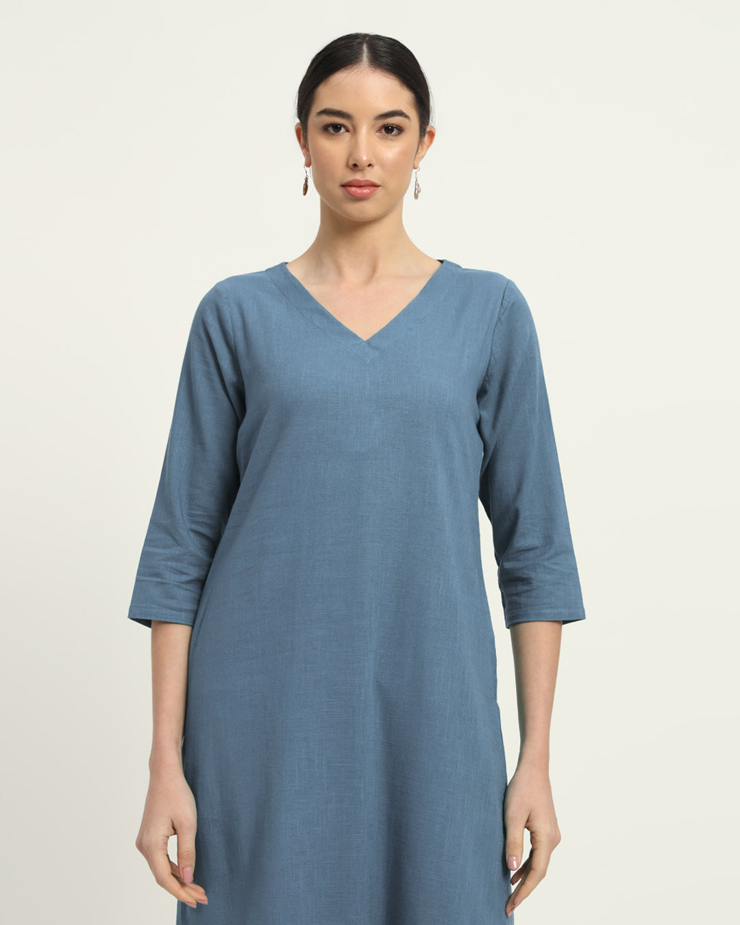 Blue Dawn Verve & Versatility Kurta (Without Bottoms)