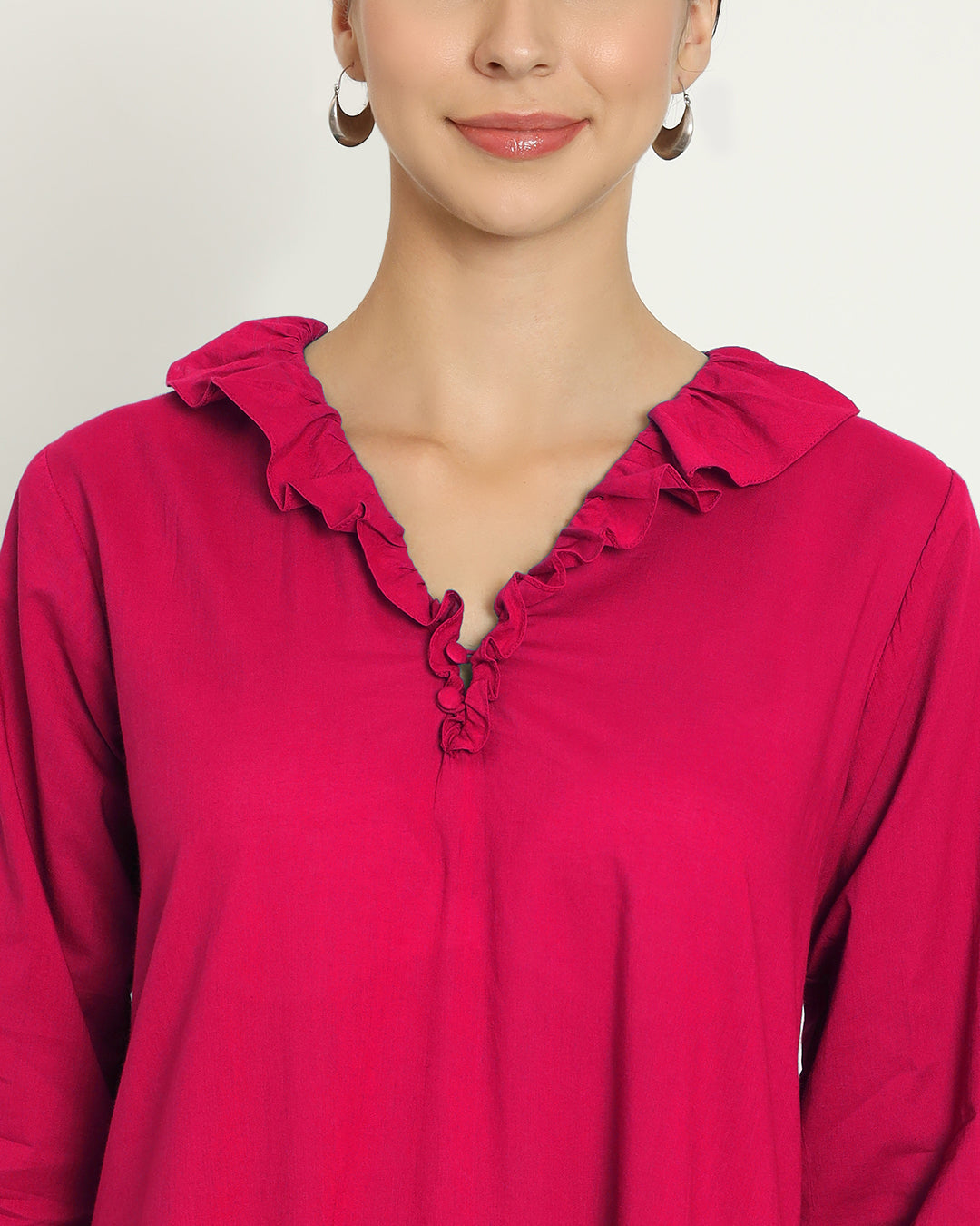Queen's Gulabi Dream Catcher Nightdress