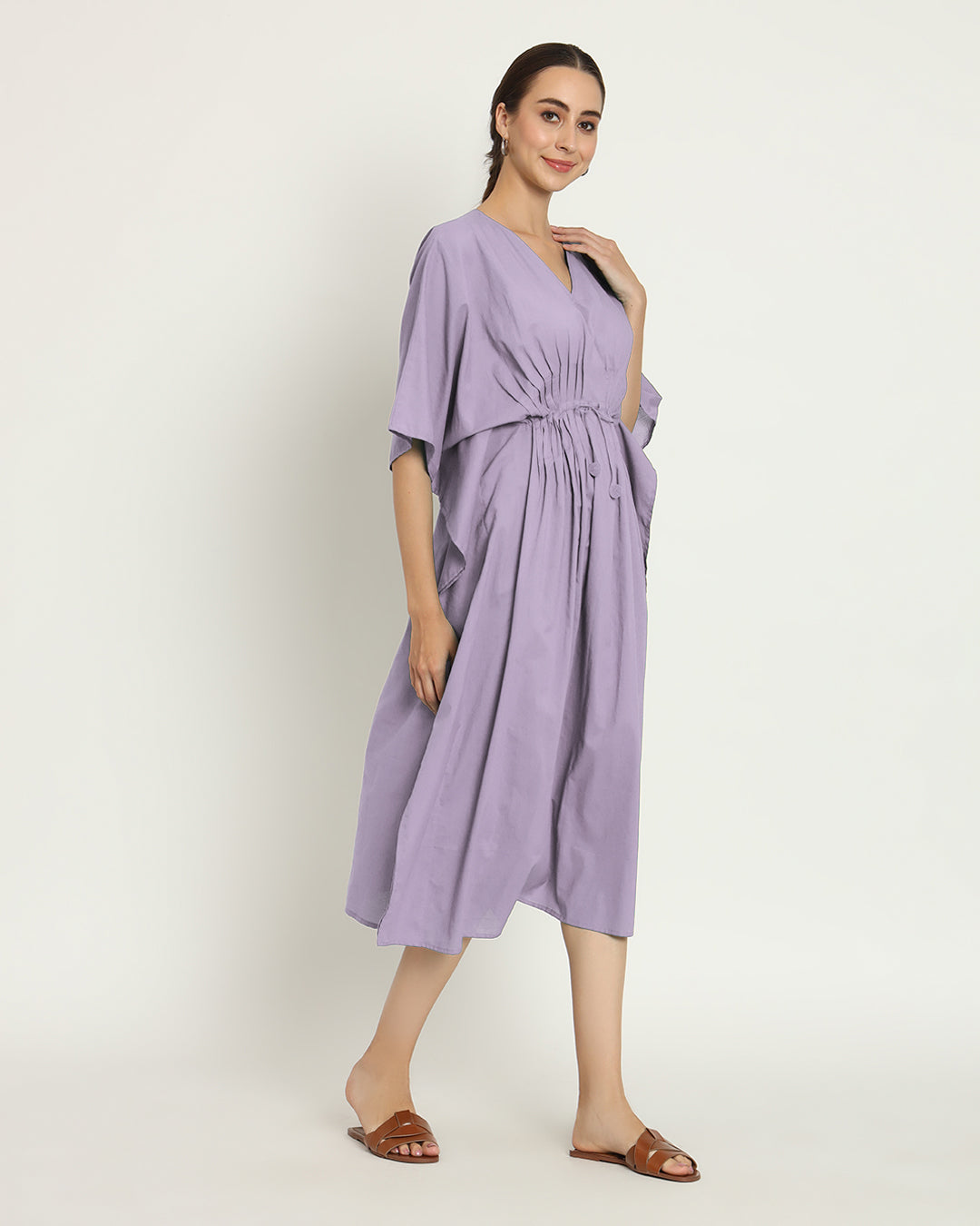 Lilac Kaftan Starry Nightdress