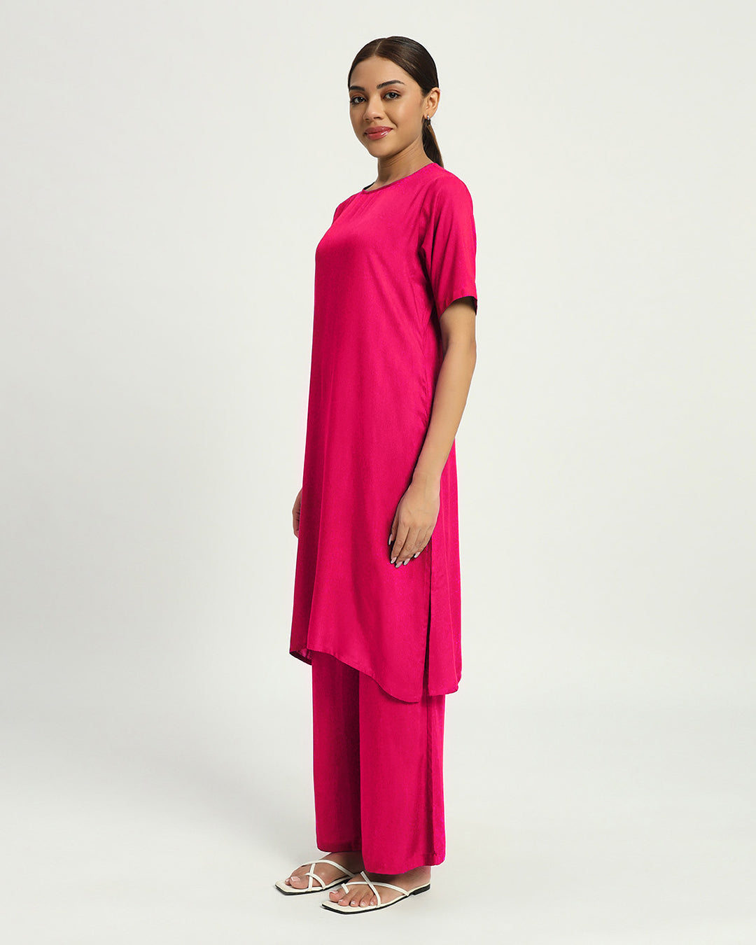 Queen's Gulabi Everyday Radiant Glow Co-ord Set