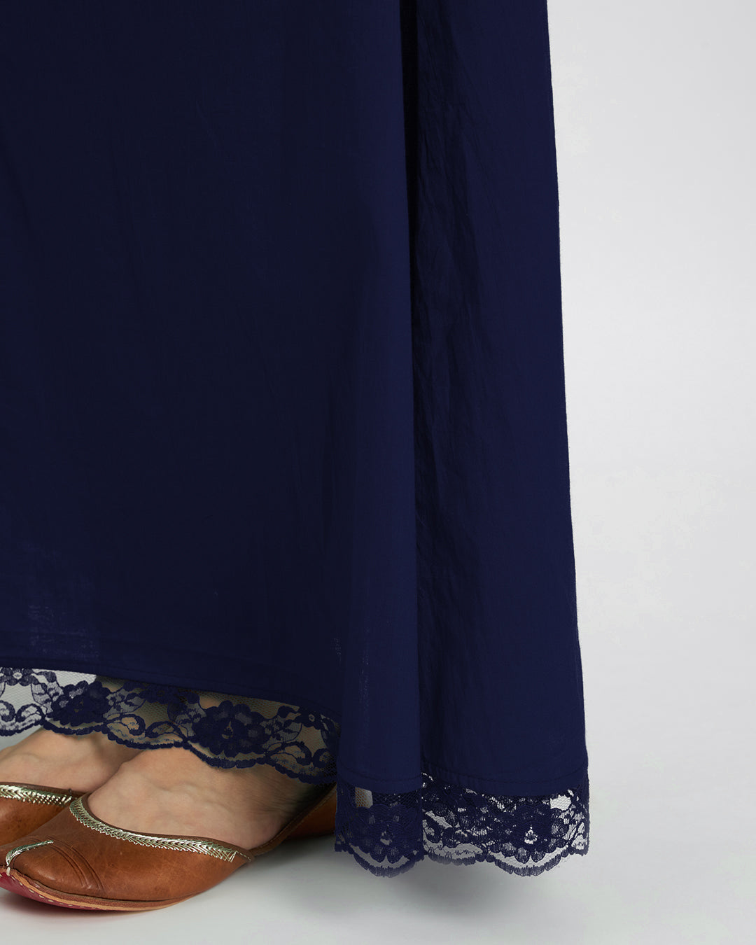 Midnight Blue Lace Medley Peekaboo Petticoat