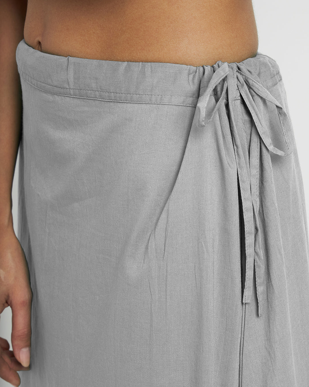 Iced Grey Lace Medley Peekaboo Petticoat