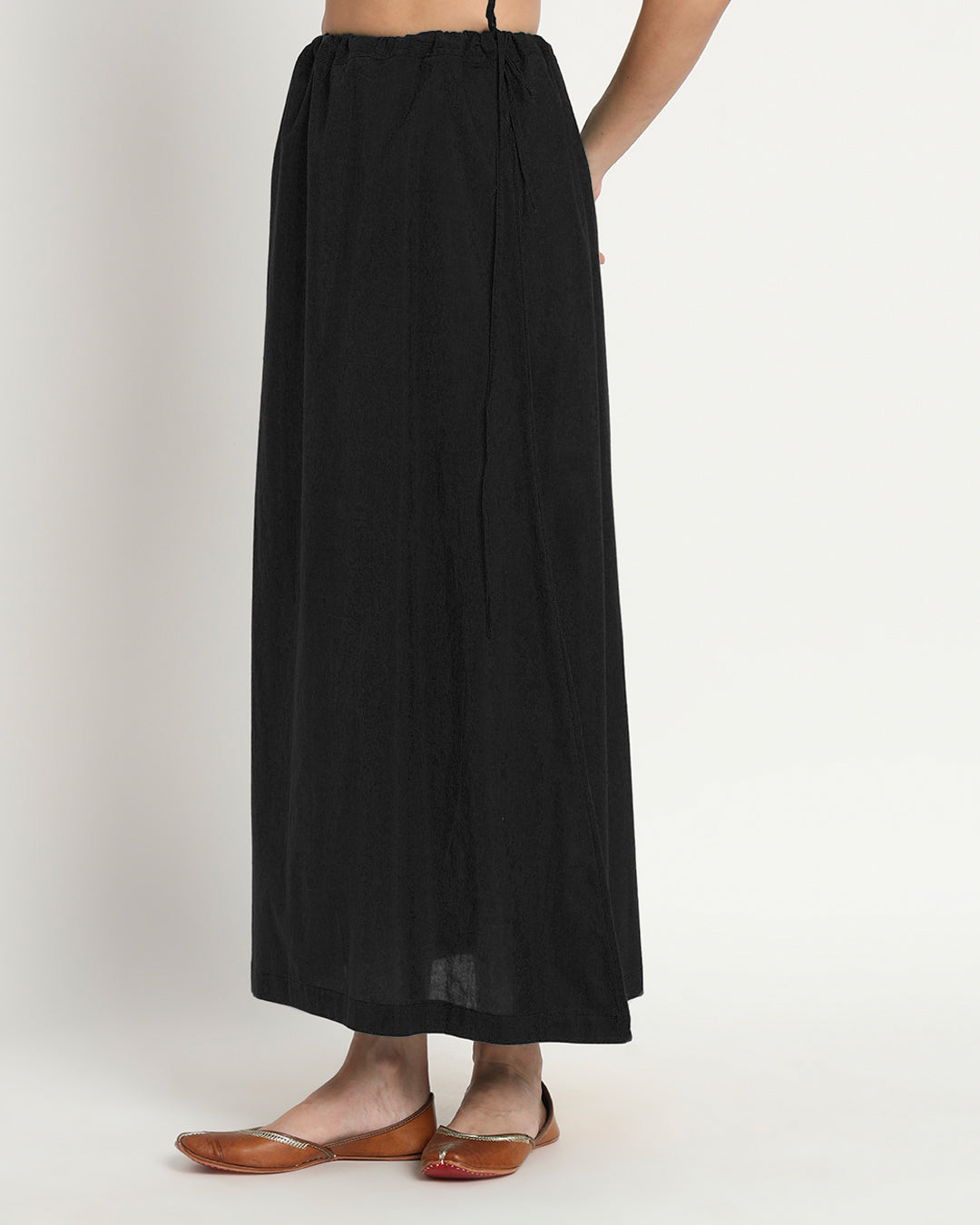 Classic Black Peekaboo Petticoat