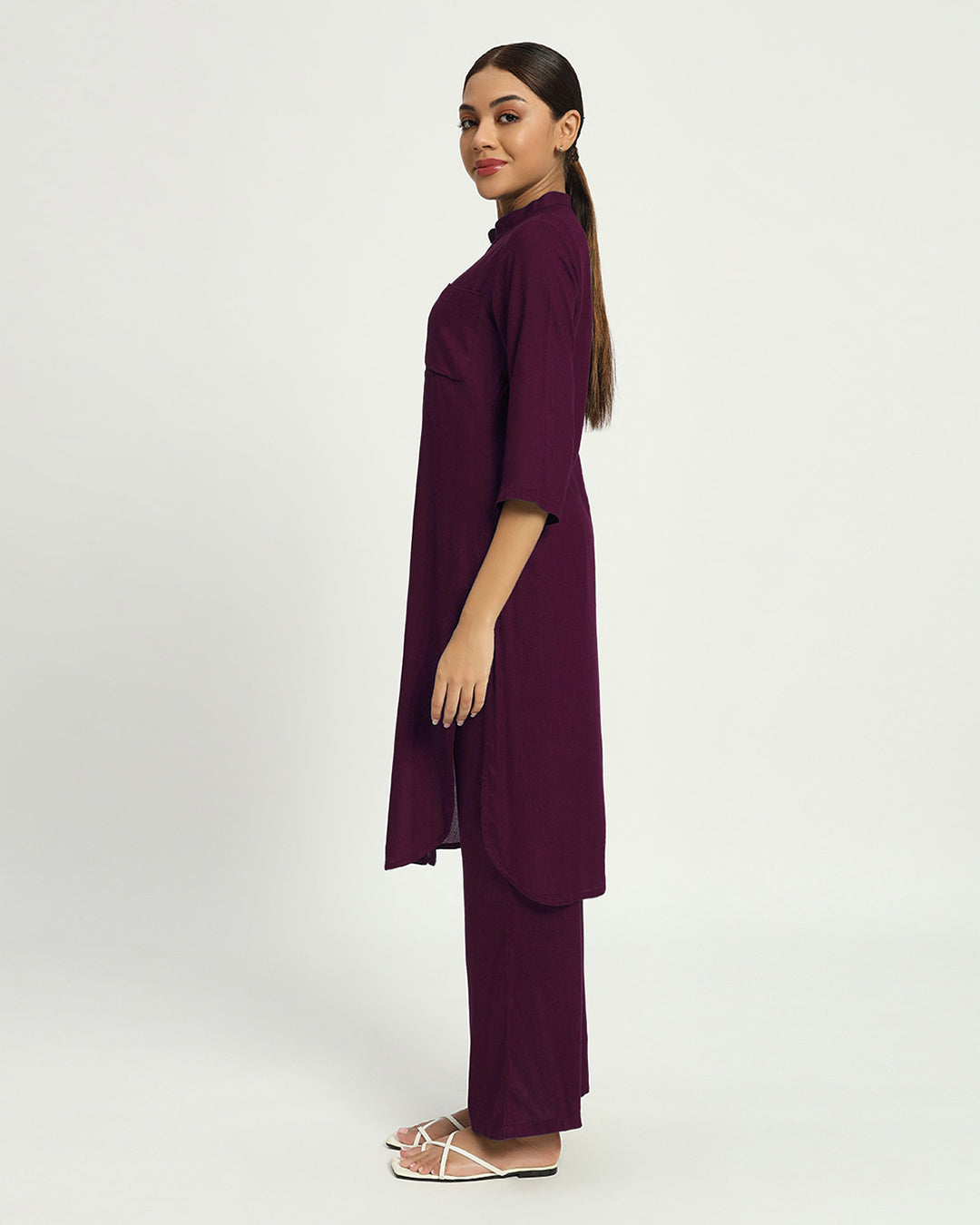 Plum Passion Everyday Pristine Path Co-ord Set