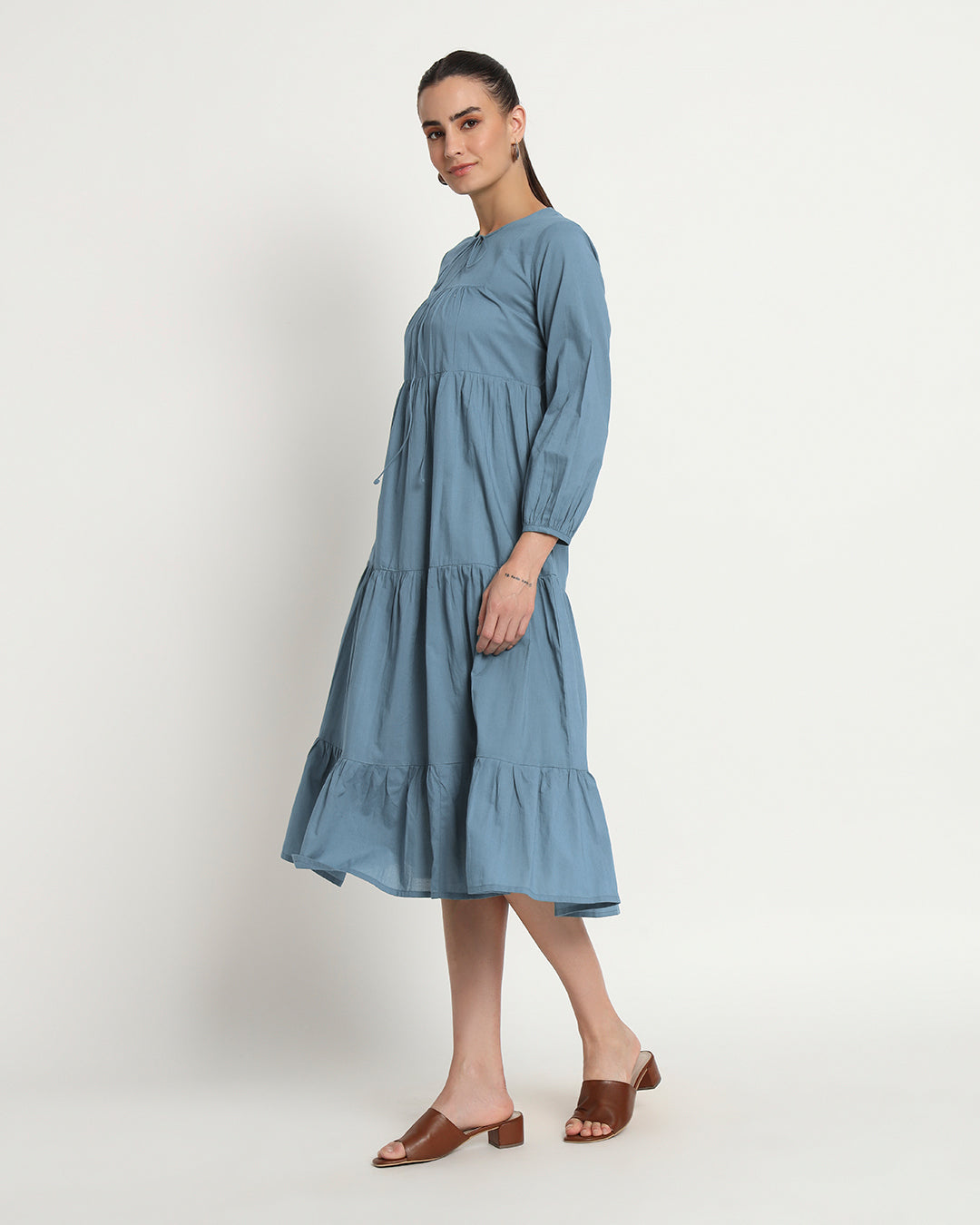 Blue Dawn Joyful Journey Maxi Dress