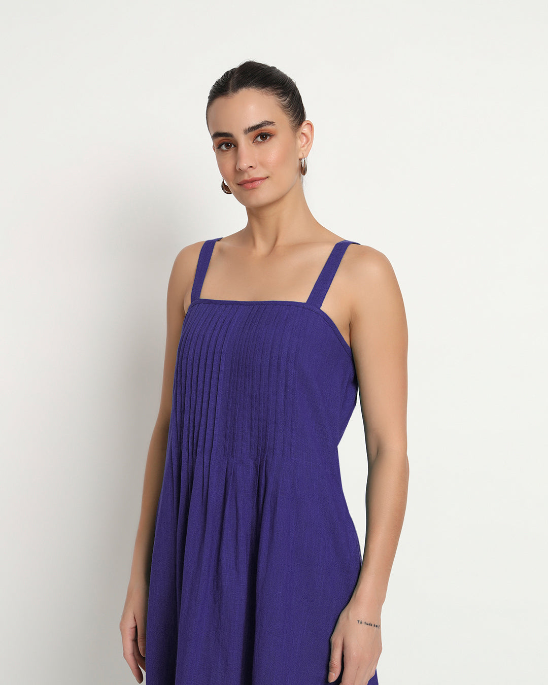 Aurora Purple Dreamy Flare Spaghetti Dress