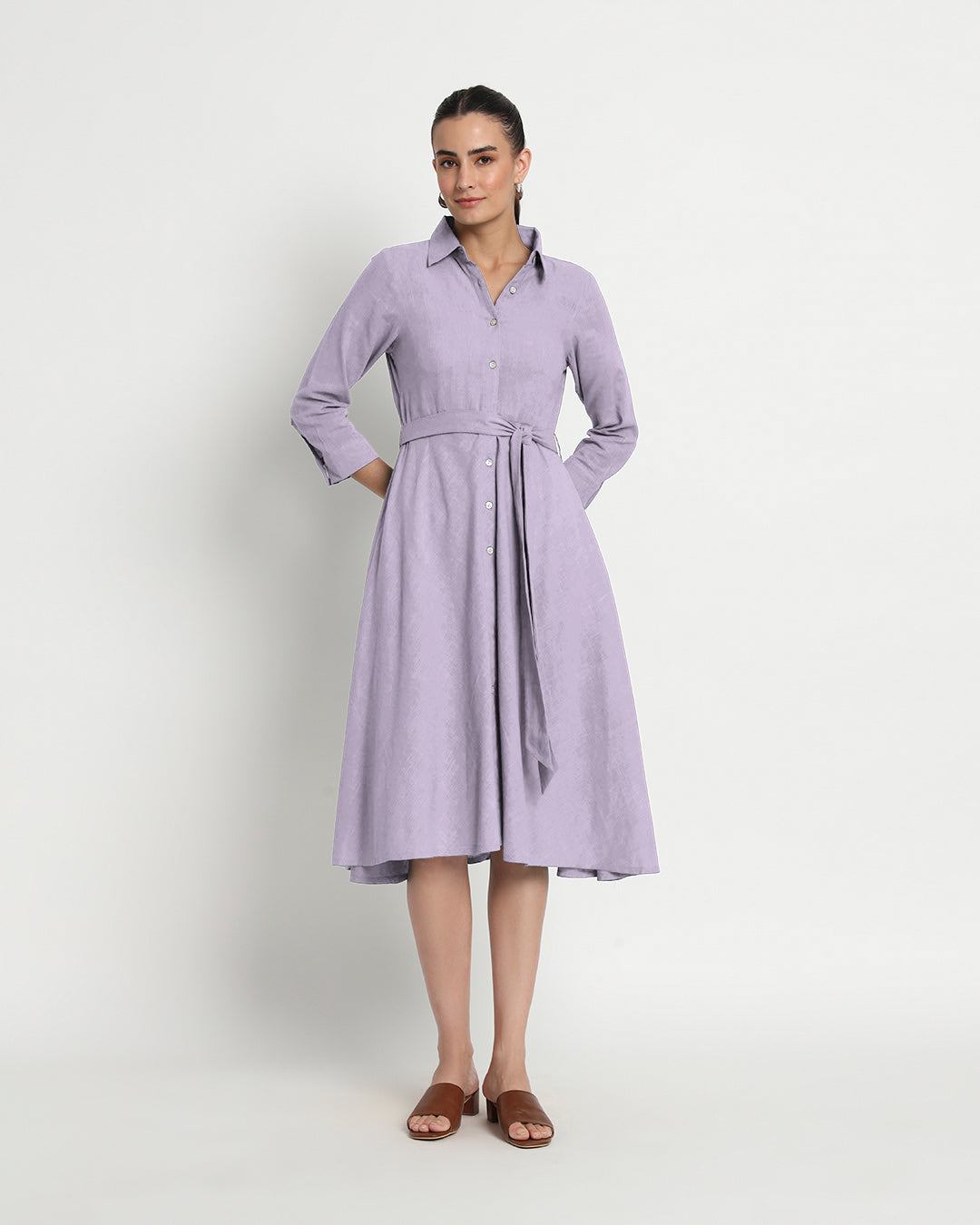 Lilac Knots & Knots Dress