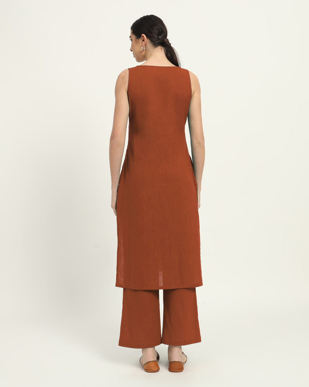 Combo: Blush & Iced Grey Modern Muse Sweetheart Solid Kurta
